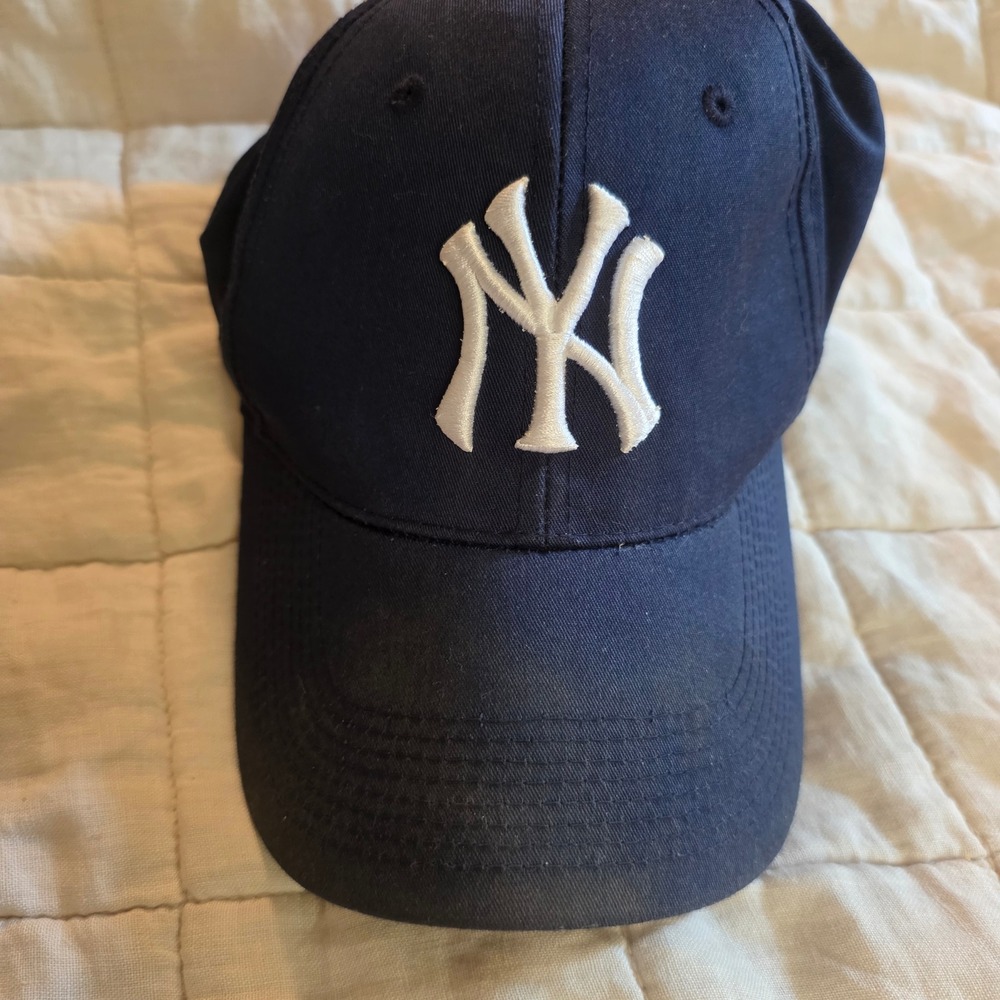 OC New York Yankees Baseball Cap Mens OSFM Navy Blue Snapback MLB Hat
